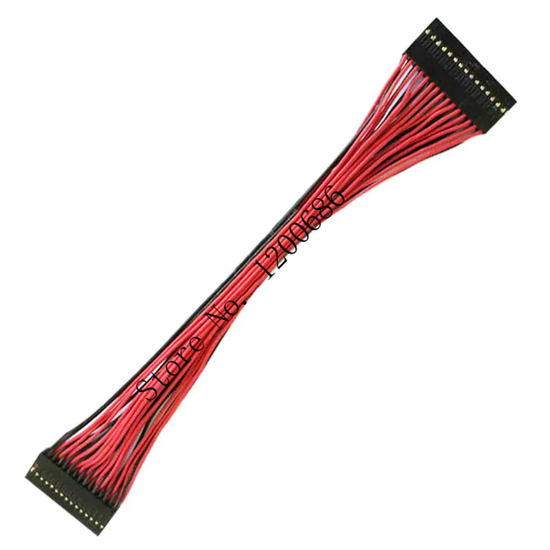 30CM 24awg Double Row Dupont 2.54mm12 Position P1-P1 P2-P2 P12-P12 Connector 2.54 MM 2.54mm Pitch Electrical Wire harness
30CM 24awg Double Row Dupont 2.54mm12 Position P1-P1 P2-P2 P12-P12 Connector 2.54 MM 2.54mm Pitch Electrical Wire harness