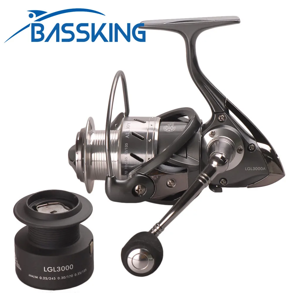 BASSKING спиннинговая Рыболовная катушка 8 + 1BB 5,2: 1, двойная катушка LGL3000A, рыболовная катушка для ловли карпа, рыболовная катушка для морской рыбалки
BASSKING спиннинговая Рыболовная катушка 8 + 1BB 5,2: 1, двойная катушка LGL3000A, рыболовная катушка для ловли карпа, рыболовная катушка для морской рыбалки