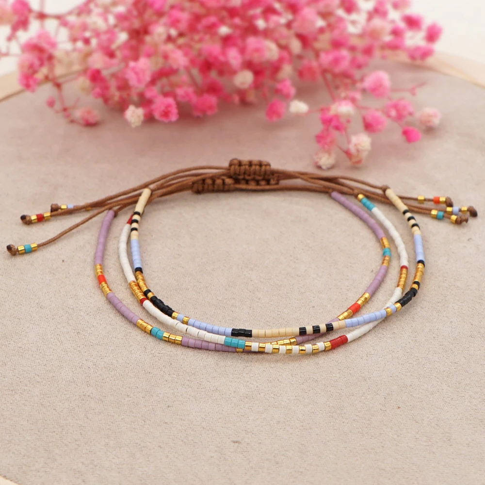 Shinus Miyuki Beaded Bracelet for Women Seed Beads Simple Pulseras Femme Jewelry Freindship Bijoux Adjustable Rope Bracelets
Shinus Miyuki Beaded Bracelet for Women Seed Beads Simple Pulseras Femme Jewelry Freindship Bijoux Adjustable Rope Bracelets
