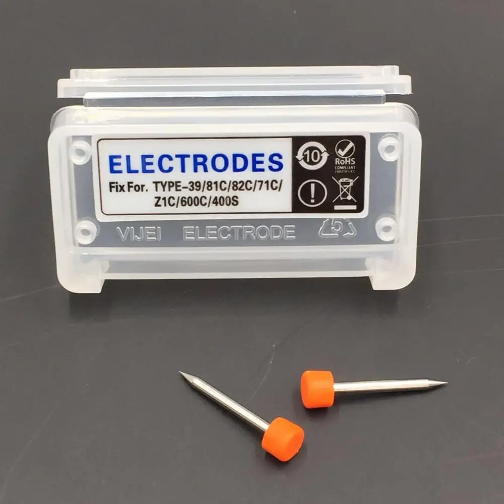 Free shipping VIJEI Electrodes for T-39 T-66 T-81C T-71C T-71M Z1C Q101 Z2C Q102 T-400S Fusion Splicer Electrodes
Free shipping VIJEI Electrodes for T-39 T-66 T-81C T-71C T-71M Z1C Q101 Z2C Q102 T-400S Fusion Splicer Electrodes