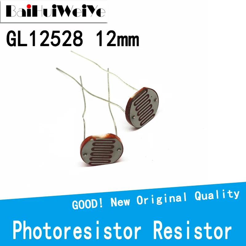 5Pcs/Lot 12528 Light Sensitive Resistor 12mm Photoresistor Resistor GL12528 LDR Dependent Resistance New Original Good Quality
5Pcs/Lot 12528 Light Sensitive Resistor 12mm Photoresistor Resistor GL12528 LDR Dependent Resistance New Original Good Quality