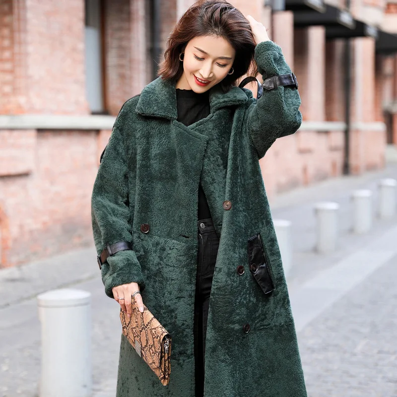 Real Fur Coat Women Winter Jacket Long Sheep Shearling Genuine Leather Jacket Manteau Femme Hiver 2020 E12-C18 KJ5865
Real Fur Coat Women Winter Jacket Long Sheep Shearling Genuine Leather Jacket Manteau Femme Hiver 2020 E12-C18 KJ5865