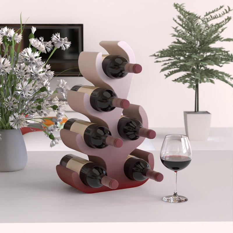 Red Wine Holder Stand Silicone Mold Concrete Wine Bottle Bracket Decoration Mold Creative Design of new Household Products Mold
Red Wine Holder Stand Silicone Mold Concrete Wine Bottle Bracket Decoration Mold Creative Design of new Household Products Mold