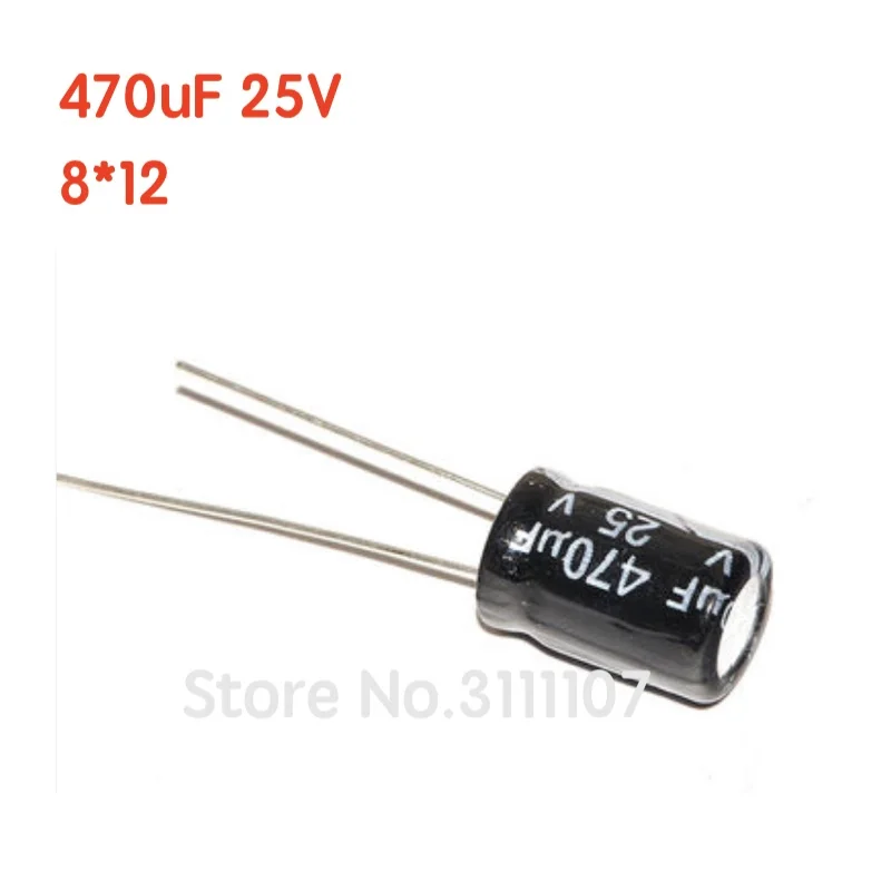20 шт./лот 470 мкФ 25V 8*12 Алюминиевый электролитический конденсатор 8*12 электролитический конденсатор 25v 470 мкФ
20 шт./лот 470 мкФ 25V 8*12 Алюминиевый электролитический конденсатор 8*12 электролитический конденсатор 25v 470 мкФ