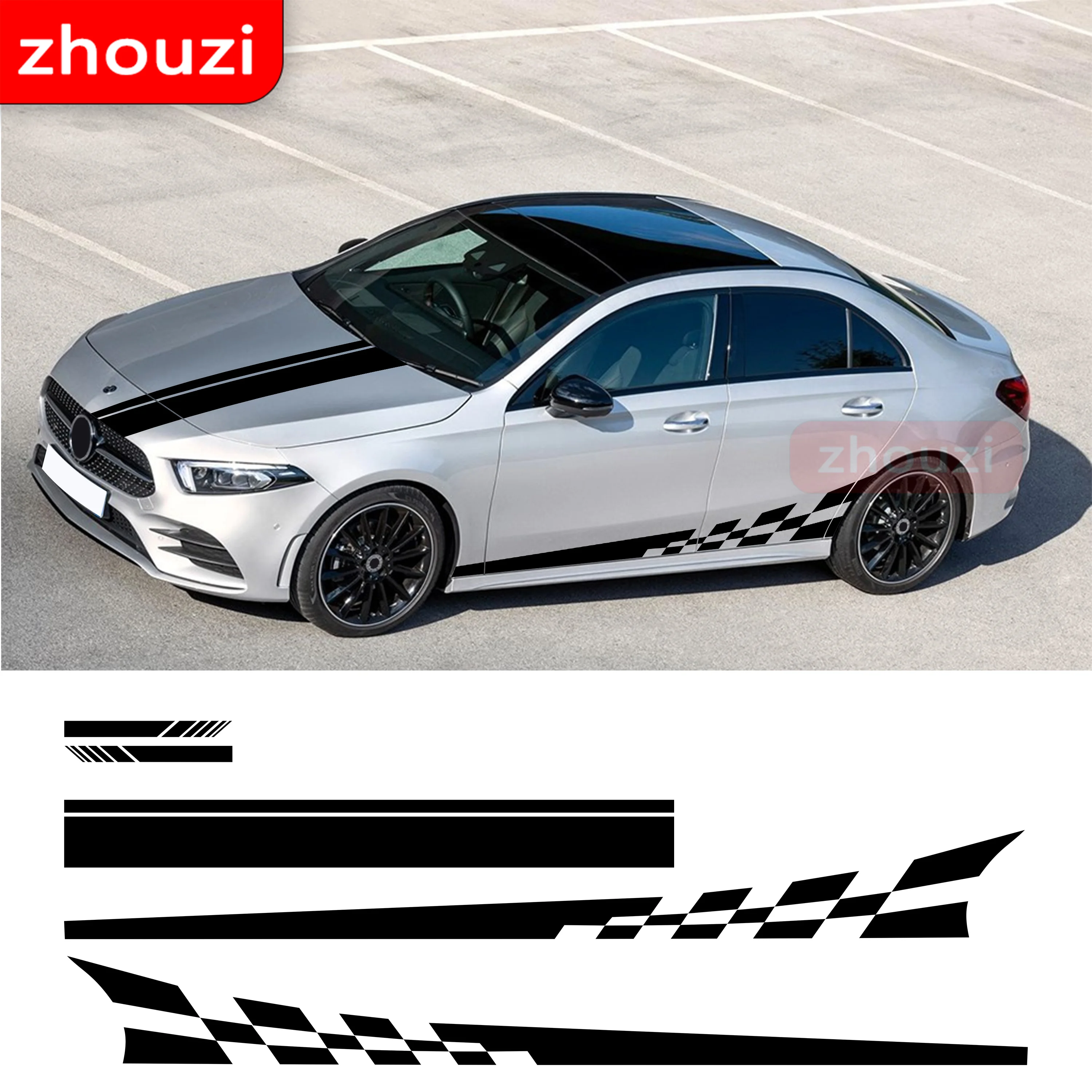 For Mercedes Benz W176/177 A Class A45 AMG A200 A180 Car Sticker Edition 1 Style Side Stripe Hood Door Bonnet Racing Sport Decal
For Mercedes Benz W176/177 A Class A45 AMG A200 A180 Car Sticker Edition 1 Style Side Stripe Hood Door Bonnet Racing Sport Decal
