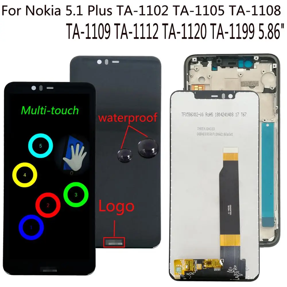 Shyueda 100% Оригинальная Новинка для Nokia 5,1 Plus X5 TA-1102 TA-1105 TA-1108 TA-1109 TA-1112 TA-1120 TA-1199 TA-ЖК-дисплей сенсорный экран
Shyueda 100% Оригинальная Новинка для Nokia 5,1 Plus X5 TA-1102 TA-1105 TA-1108 TA-1109 TA-1112 TA-1120 TA-1199 TA-ЖК-дисплей сенсорный экран