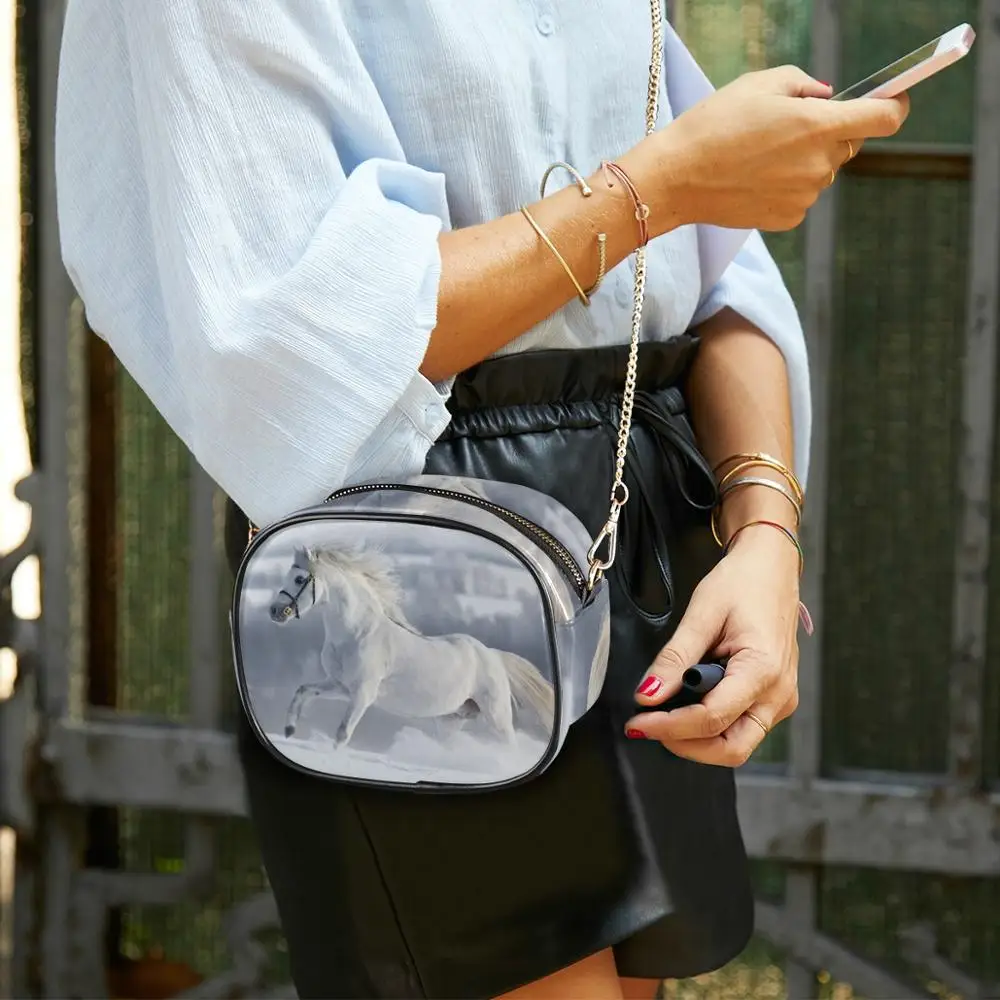 ALAZA crossbody bags for women leather Mini Fashion Women Messenger Bags Horse Chain Summer Shoulder Bag Ladies handbag New 2020 
ALAZA crossbody bags for women leather Mini Fashion Women Messenger Bags Horse Chain Summer Shoulder Bag Ladies handbag New 2020
