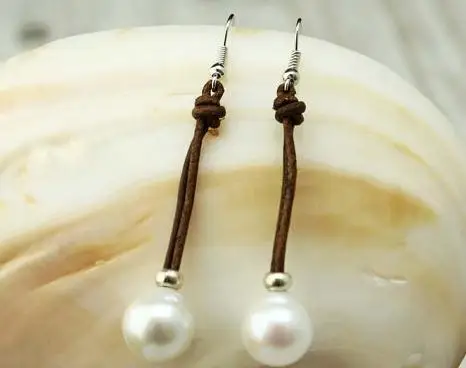 New Favorite Pearl Jewelry Huge 12MM Rice White Genuine Freshwater Pearl Leather S925 Silver Friendly Bridal Dangle Earrings
New Favorite Pearl Jewelry Huge 12MM Rice White Genuine Freshwater Pearl Leather S925 Silver Friendly Bridal Dangle Earrings