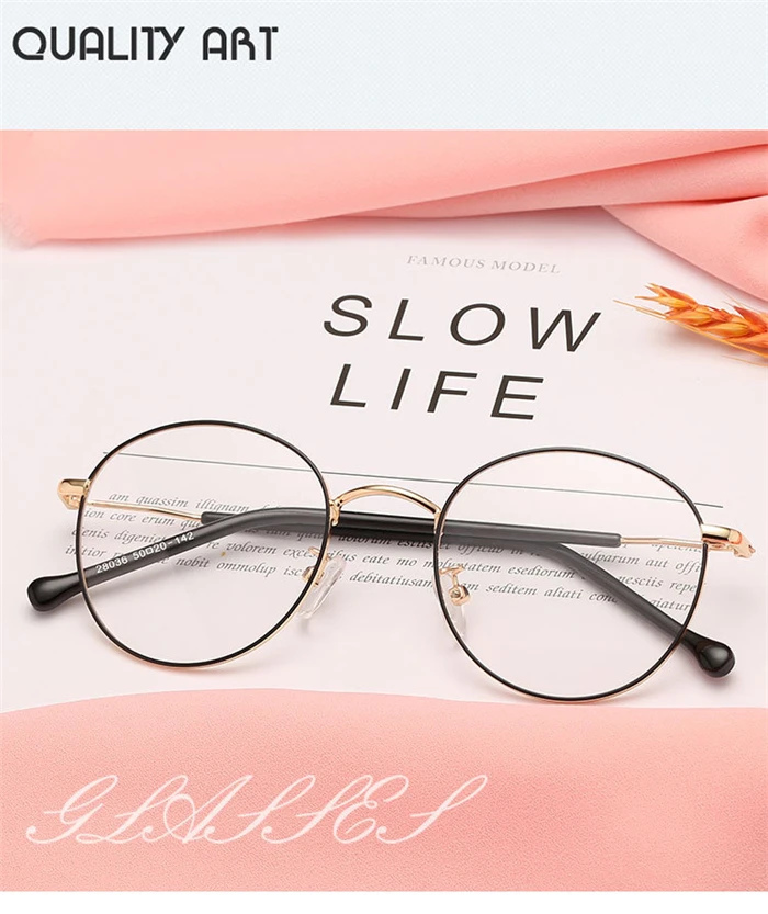 Okulary korekcyjne dla kobiet mężczyzn Unisex okrągłe fotochromy krótkowidz -1.0 -1.5 -2.0 -2.5 -3.0 -4.0 -5.0 -6 21 Hdb350bcda2d7473e876b8357a70a7de73
