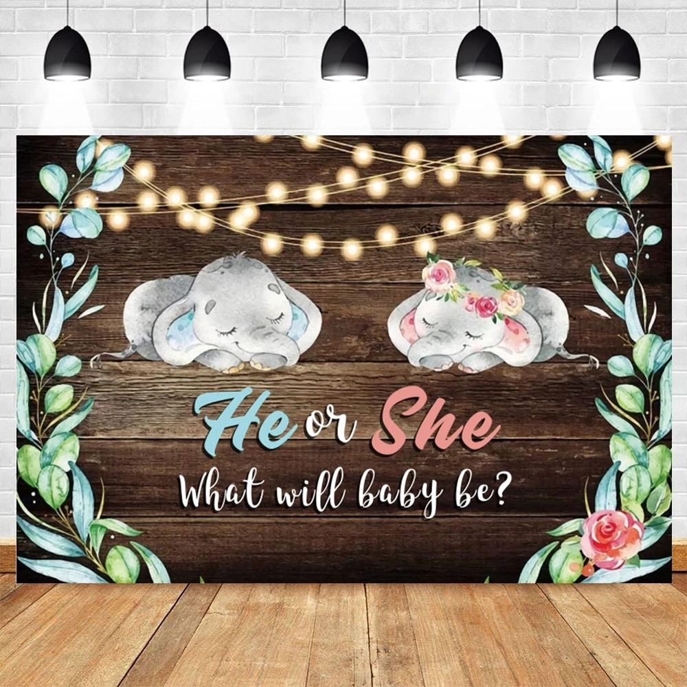 Wood Board Cute Elephant Newborn Baby Shower Boy Or Girl Gender Reveal Backdrop Photography Background Vinyl Custom Photocall
Wood Board Cute Elephant Newborn Baby Shower Boy Or Girl Gender Reveal Backdrop Photography Background Vinyl Custom Photocall