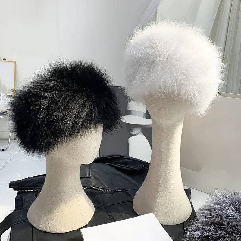 Real Fox Fur Scarf Headbands Knitted Winter Women Ring Neck Warmer Elastic 100% Mufflers H1
Real Fox Fur Scarf Headbands Knitted Winter Women Ring Neck Warmer Elastic 100% Mufflers H1