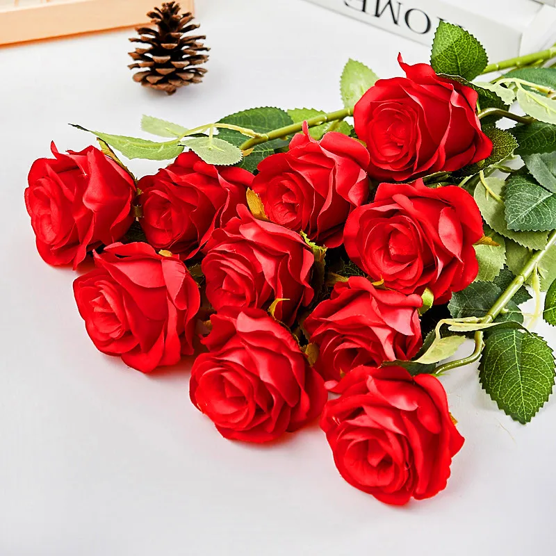 10pcs/set High quality rose artificial flowers rose silk flowers home decoration artificial flowers for wedding
10pcs/set High quality rose artificial flowers rose silk flowers home decoration artificial flowers for wedding