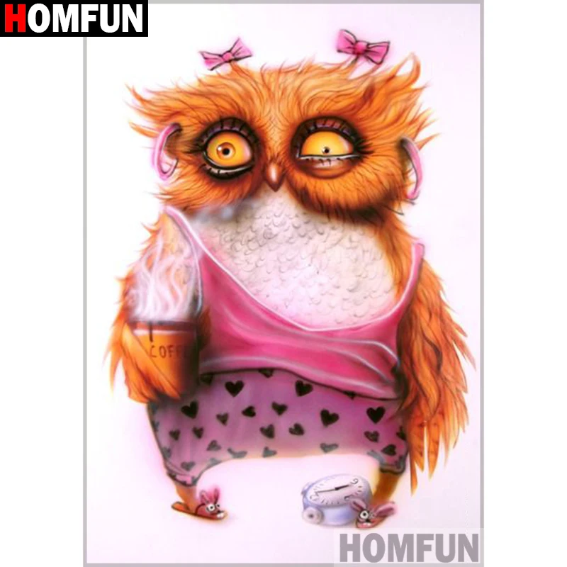 HOMFUN Art 5D Diy Алмазная картина "Мультяшная сова" Алмазные картины Вышивка крестиком 3D Декор со стразами A27192
HOMFUN Art 5D Diy Алмазная картина "Мультяшная сова" Алмазные картины Вышивка крестиком 3D Декор со стразами A27192