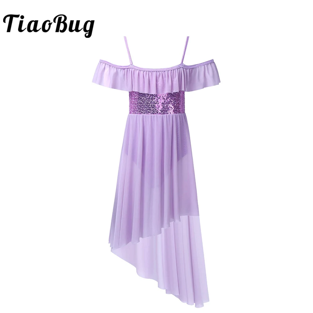 Kids Girls Ballet Dress Sleeveless Ruffle Dance Dress High-low Hem Dress for Girl Celebration Spirit Praise Lyrical Dance Dress
Kids Girls Ballet Dress Sleeveless Ruffle Dance Dress High-low Hem Dress for Girl Celebration Spirit Praise Lyrical Dance Dress