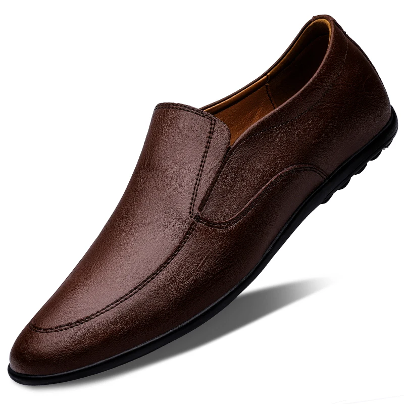 Solid Color Men's Casual Shoes Luxury Split Leather Classic Brown Men's Shoes Outdoor Driving Men's Business Leathers Shoes Men
Solid Color Men's Casual Shoes Luxury Split Leather Classic Brown Men's Shoes Outdoor Driving Men's Business Leathers Shoes Men