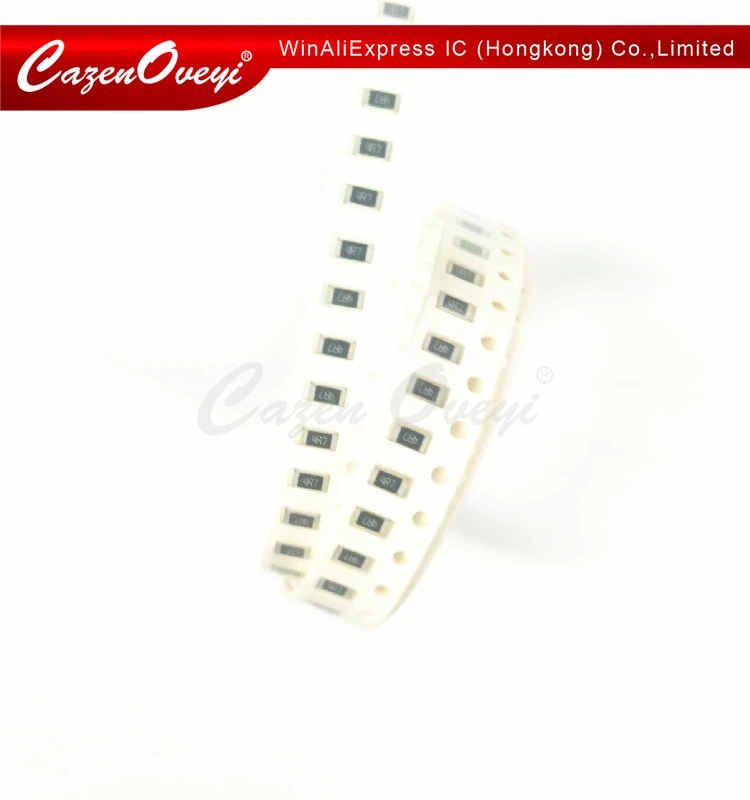 100 шт./лот 1206 SMD резистор 1% 470 Ом чиповый резистор 0,25 Вт 1/4 Вт 470R 471
100 шт./лот 1206 SMD резистор 1% 470 Ом чиповый резистор 0,25 Вт 1/4 Вт 470R 471