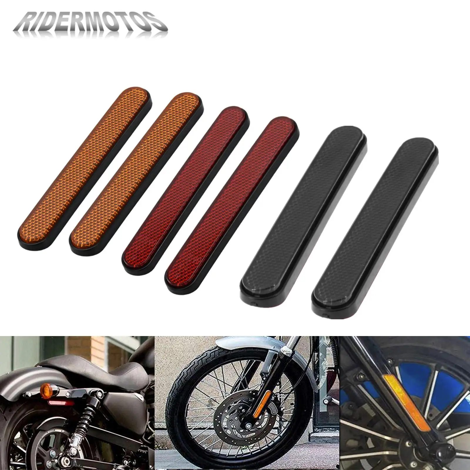 Motorcycle Front Fork Leg Reflector Reflective Sticker Plastic Red/Orange/Grey For Harley Sportster Touring Dyna Softail Fatboy
Motorcycle Front Fork Leg Reflector Reflective Sticker Plastic Red/Orange/Grey For Harley Sportster Touring Dyna Softail Fatboy