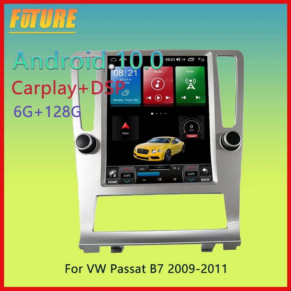 Автомагнитола Tesla с Android, стерео для VW Passat B7 2009 2010 2011, автомобильный мультимедийный плеер с GPS-навигацией, головное устройство с DVD для Carplay
Автомагнитола Tesla с Android, стерео для VW Passat B7 2009 2010 2011, автомобильный мультимедийный плеер с GPS-навигацией, головное устройство с DVD для Carplay
