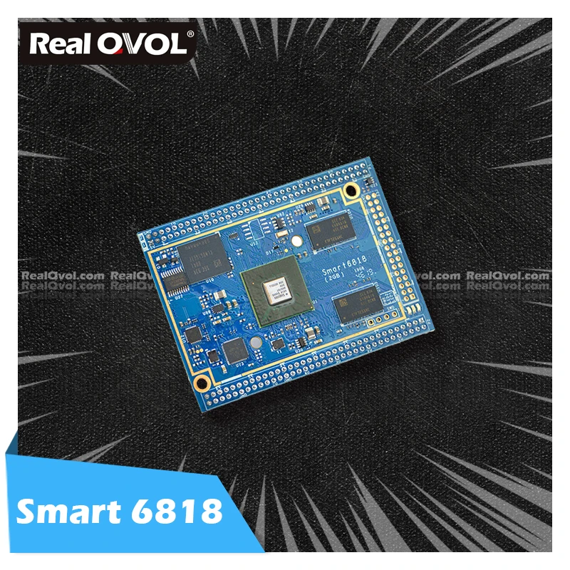RealQvol FriendlyELEC Smart6818 CPU board S5P6818 Cortex-A53 2GB RAM 8GB/16GB eMMC integrated Gbps Ethernet audio jack Android
RealQvol FriendlyELEC Smart6818 CPU board S5P6818 Cortex-A53 2GB RAM 8GB/16GB eMMC integrated Gbps Ethernet audio jack Android