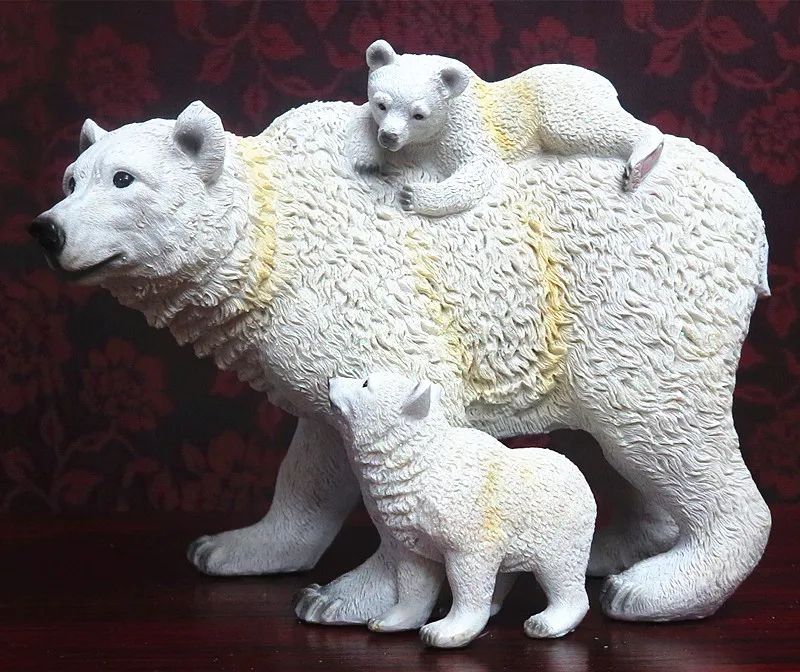 Bear Statue Southeast Asia Thai Style Resin Crafts Ornaments Home Decorations Polar Bear Furnishings
Bear Statue Southeast Asia Thai Style Resin Crafts Ornaments Home Decorations Polar Bear Furnishings