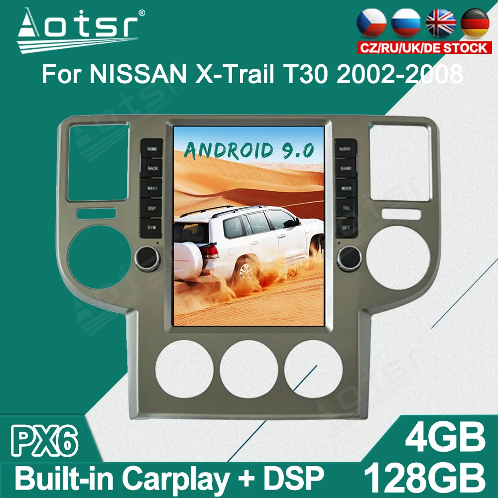 Экран Tesla для NISSAN X-Trail X Trail T30 2002 + Android радио Автомобильный мультимедийный плеер Стерео GPS-навигация головное устройство Carplay
Экран Tesla для NISSAN X-Trail X Trail T30 2002 + Android радио Автомобильный мультимедийный плеер Стерео GPS-навигация головное устройство Carplay