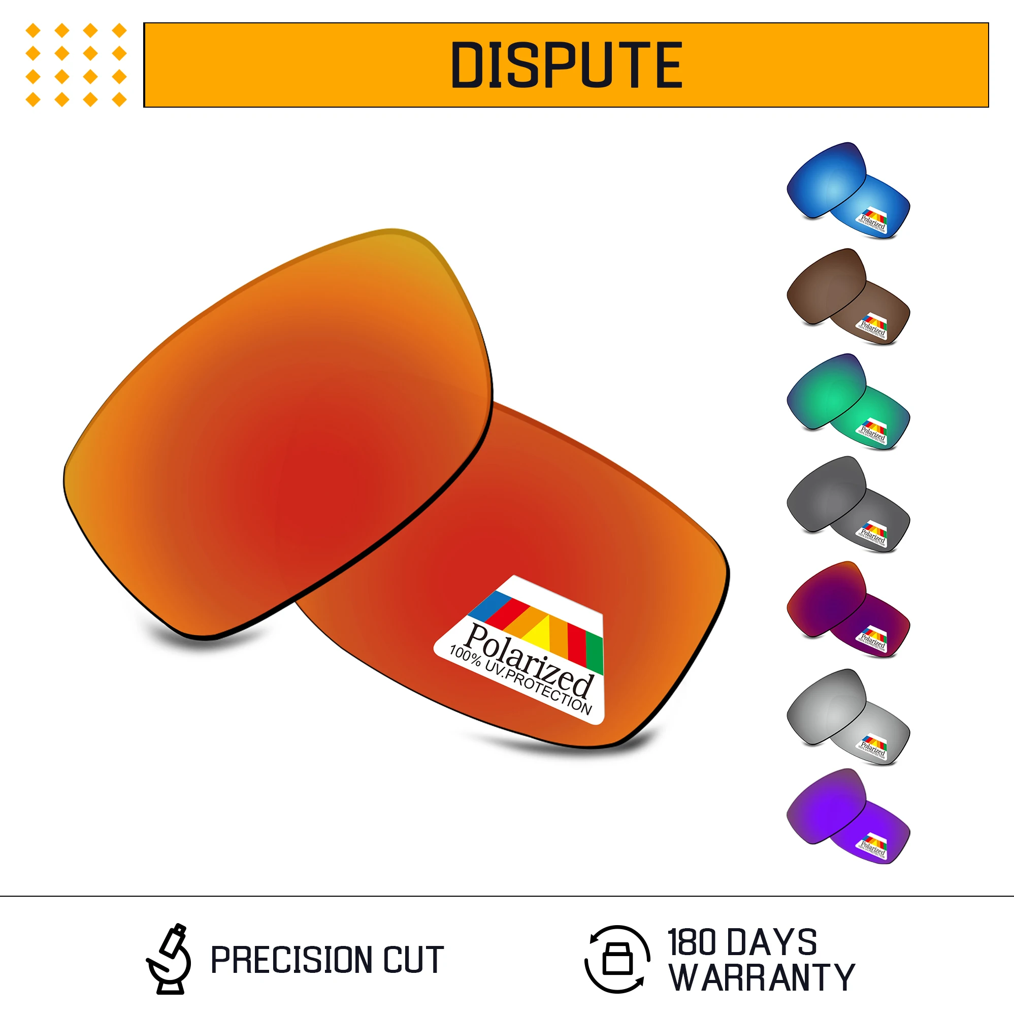 Сменные поляризационные линзы Bwake для оправы солнцезащитных очков Oakley Dispute OO9233 — несколько вариантов
Сменные поляризационные линзы Bwake для оправы солнцезащитных очков Oakley Dispute OO9233 — несколько вариантов