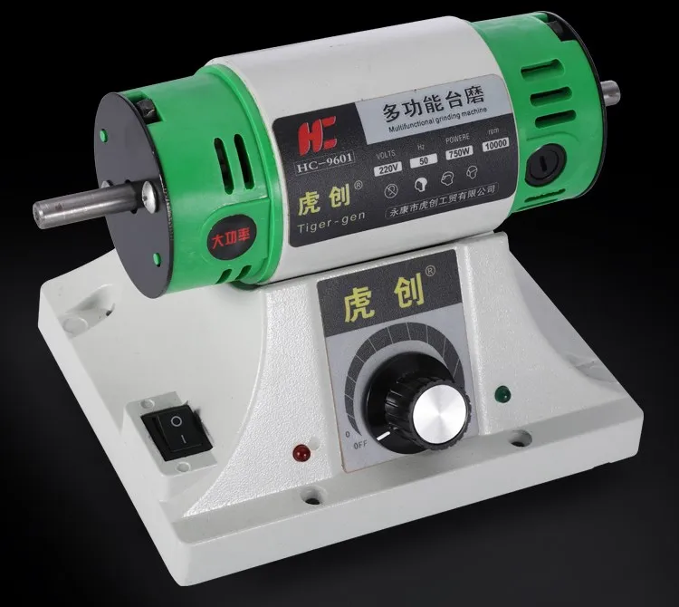 Taiwan Gemstone Jewelry Rock Desktop Polishing Machine Jade Carving Polishing Polishing Tools 800-10000RPM 750W
Taiwan Gemstone Jewelry Rock Desktop Polishing Machine Jade Carving Polishing Polishing Tools 800-10000RPM 750W