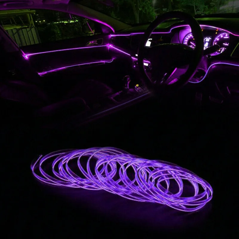 9.8FT Color LED Entertainment Car Tuning Interior Parts Atmosphere Wire Strip Light Lamp Universal Car Decoration Accessories
9.8FT Color LED Entertainment Car Tuning Interior Parts Atmosphere Wire Strip Light Lamp Universal Car Decoration Accessories