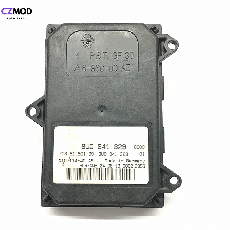 Оригинальный модуль управления лампами головного света CZMOD 8U0 941 329, аксессуары для автомобиля
Оригинальный модуль управления лампами головного света CZMOD 8U0 941 329, аксессуары для автомобиля
