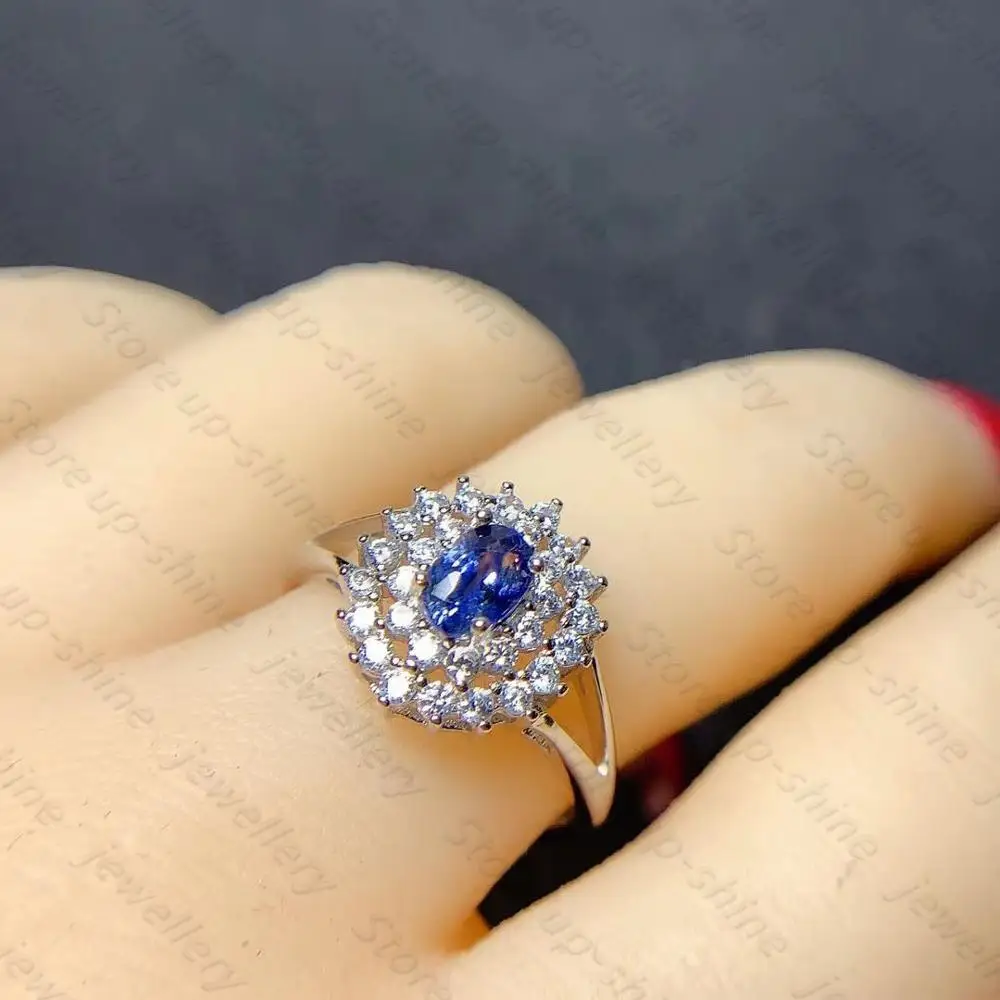 Best selling style natural sapphire ring 925 silver women's ring classic atmosphere fashion elegant style
Best selling style natural sapphire ring 925 silver women's ring classic atmosphere fashion elegant style