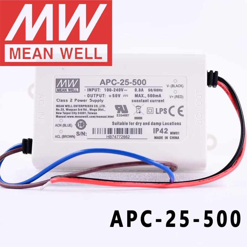 Оригинальный светодиодный импульсный источник питания meanwell, 500 мА, постоянный ток 25 Вт, с одним выходом
Оригинальный светодиодный импульсный источник питания meanwell, 500 мА, постоянный ток 25 Вт, с одним выходом