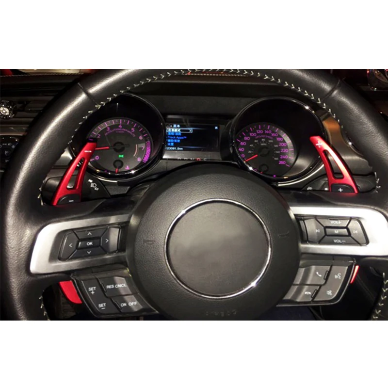 Car Aluminum Steering Wheel Shift Paddle Shifter Gear Extension For Ford Mustang 2015 UP Auto Car-styling Interior Accessories
Car Aluminum Steering Wheel Shift Paddle Shifter Gear Extension For Ford Mustang 2015 UP Auto Car-styling Interior Accessories
