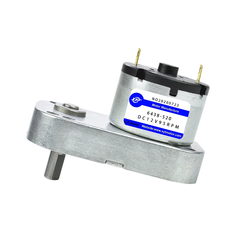 6438-520 Micro DC Gear Motor Motor 12V 95RPM Speed Regulation Forward and Reverse High Torque DC Electric Motor For DIY Hobby
6438-520 Micro DC Gear Motor Motor 12V 95RPM Speed Regulation Forward and Reverse High Torque DC Electric Motor For DIY Hobby