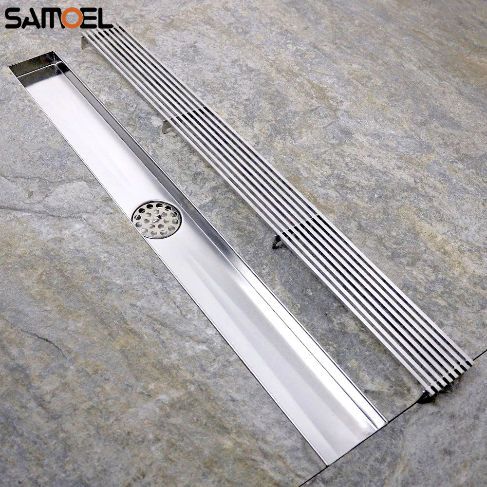 SUS Stainless Steel Bathroom Square Rectangle 60cm Anti-odor Floor Drains Shower Room 80cm Thickened Liner Drain PD828
SUS Stainless Steel Bathroom Square Rectangle 60cm Anti-odor Floor Drains Shower Room 80cm Thickened Liner Drain PD828
