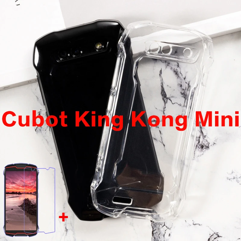 Soft Black TPU Phone Case For Cubot King Kong Mini 4G Case Silicon with Tempered Glass For Cubot KingKong Mini 2 Smartphone Film
Soft Black TPU Phone Case For Cubot King Kong Mini 4G Case Silicon with Tempered Glass For Cubot KingKong Mini 2 Smartphone Film