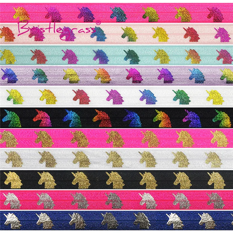 BRISTLEGRASS 5 Yard 5/8" 15mm Rainbow Silver Gold Unicorn Foil Print Fold Over Elastics FOE Spandex Bands Tutu Dress Sewing Trim
BRISTLEGRASS 5 Yard 5/8" 15mm Rainbow Silver Gold Unicorn Foil Print Fold Over Elastics FOE Spandex Bands Tutu Dress Sewing Trim