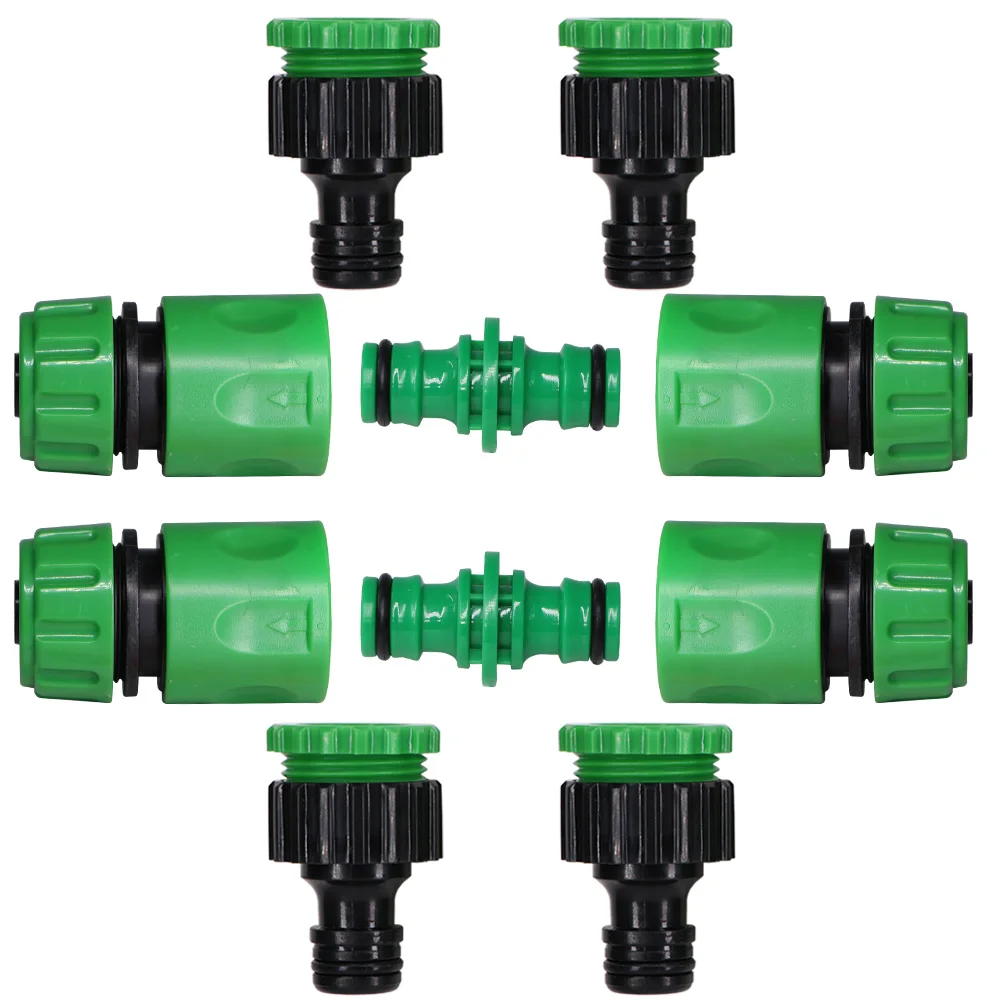 Gardening 1/2" Hose Accessories Quick Connector Car Wash Hose Connector Adapter Repair 16mm Pipe Fitting Irrigation Tubing Joint
Gardening 1/2" Hose Accessories Quick Connector Car Wash Hose Connector Adapter Repair 16mm Pipe Fitting Irrigation Tubing Joint