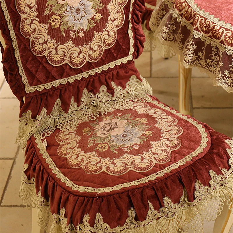 European Dining Chair Cushion Luxury Fabric Chenille Retro Printed Chair Cover Set Home Diningtable Coffee Table Cushion Cover
European Dining Chair Cushion Luxury Fabric Chenille Retro Printed Chair Cover Set Home Diningtable Coffee Table Cushion Cover