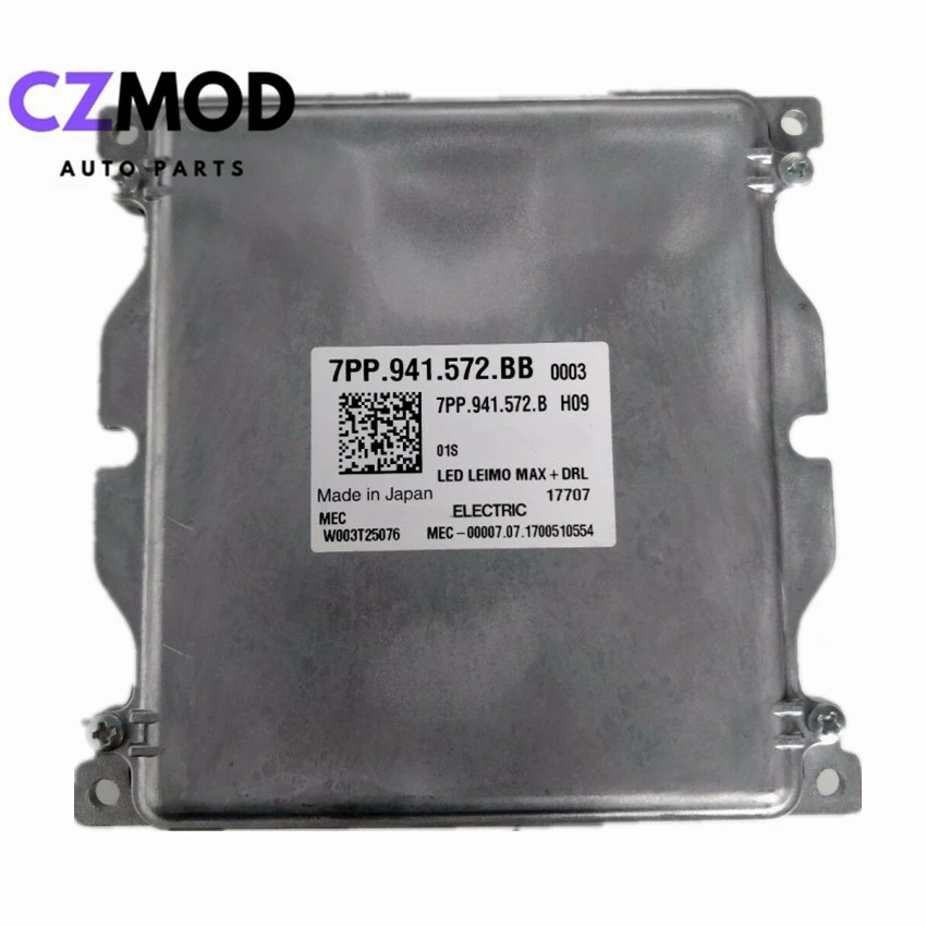 CZMOD Original 7PP.941.572.BB светодиодный LEIMO MAX модуль управления драйвером фары 7PP941572BB для автомобильных аксессуаров Porsch-e Bentley
CZMOD Original 7PP.941.572.BB светодиодный LEIMO MAX модуль управления драйвером фары 7PP941572BB для автомобильных аксессуаров Porsch-e Bentley