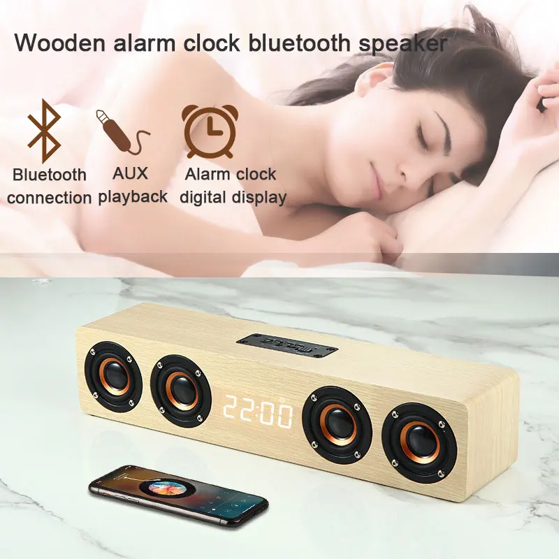 USB-динамики Bluetooth, 4 динамика, деревянная звуковая панель, сабвуфер, звуковая колонка со светодиодным дисплеем часов, звуковая система FM-радио, бум-бокс
USB-динамики Bluetooth, 4 динамика, деревянная звуковая панель, сабвуфер, звуковая колонка со светодиодным дисплеем часов, звуковая система FM-радио, бум-бокс