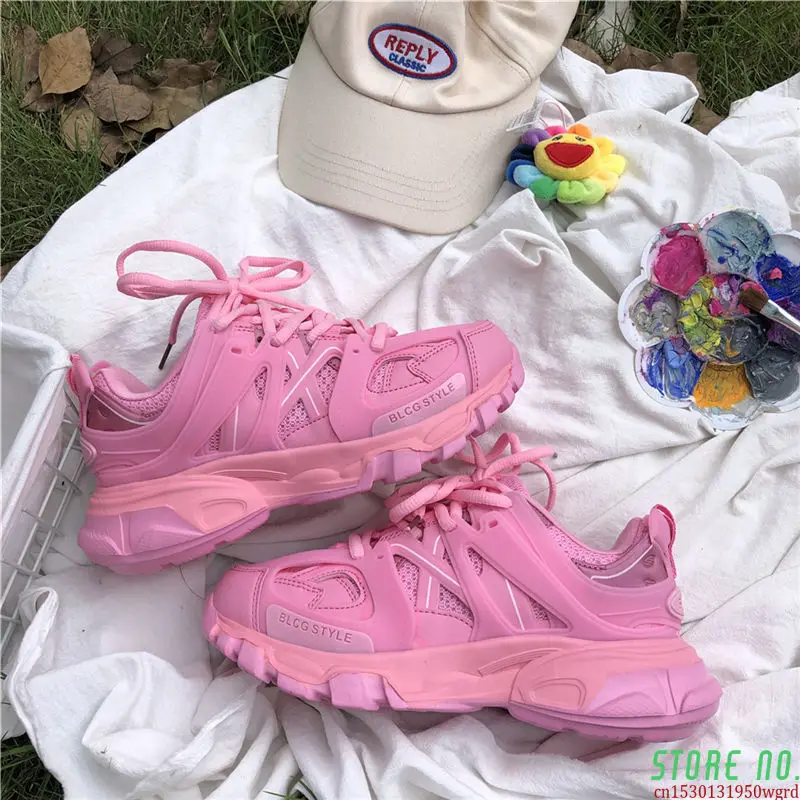 Lovely Pink Chunky Sneakers Women 2021 Thick Sole Girls Sport Shoes Bright Green Fashion Casual Dad Shoes Female Footwear
Lovely Pink Chunky Sneakers Women 2021 Thick Sole Girls Sport Shoes Bright Green Fashion Casual Dad Shoes Female Footwear