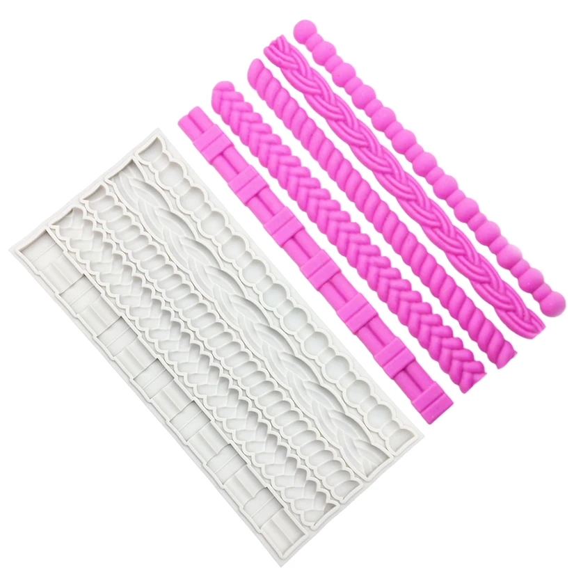 Laces Silicone Mold Resin Tools Sugarcraft Cupcake Baking Mold Fondant Cake Decorating Tools
Laces Silicone Mold Resin Tools Sugarcraft Cupcake Baking Mold Fondant Cake Decorating Tools