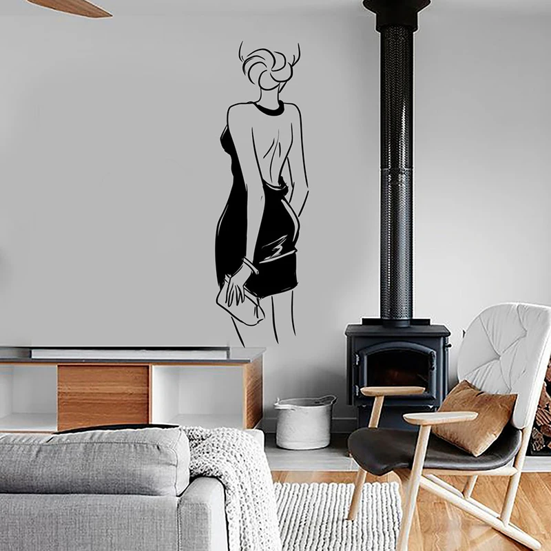 Fashion Studio Wall Decal Fashion Girl With Purse Sexy Beautiful Vinyl Sticker Mural Art Decor E508
Fashion Studio Wall Decal Fashion Girl With Purse Sexy Beautiful Vinyl Sticker Mural Art Decor E508