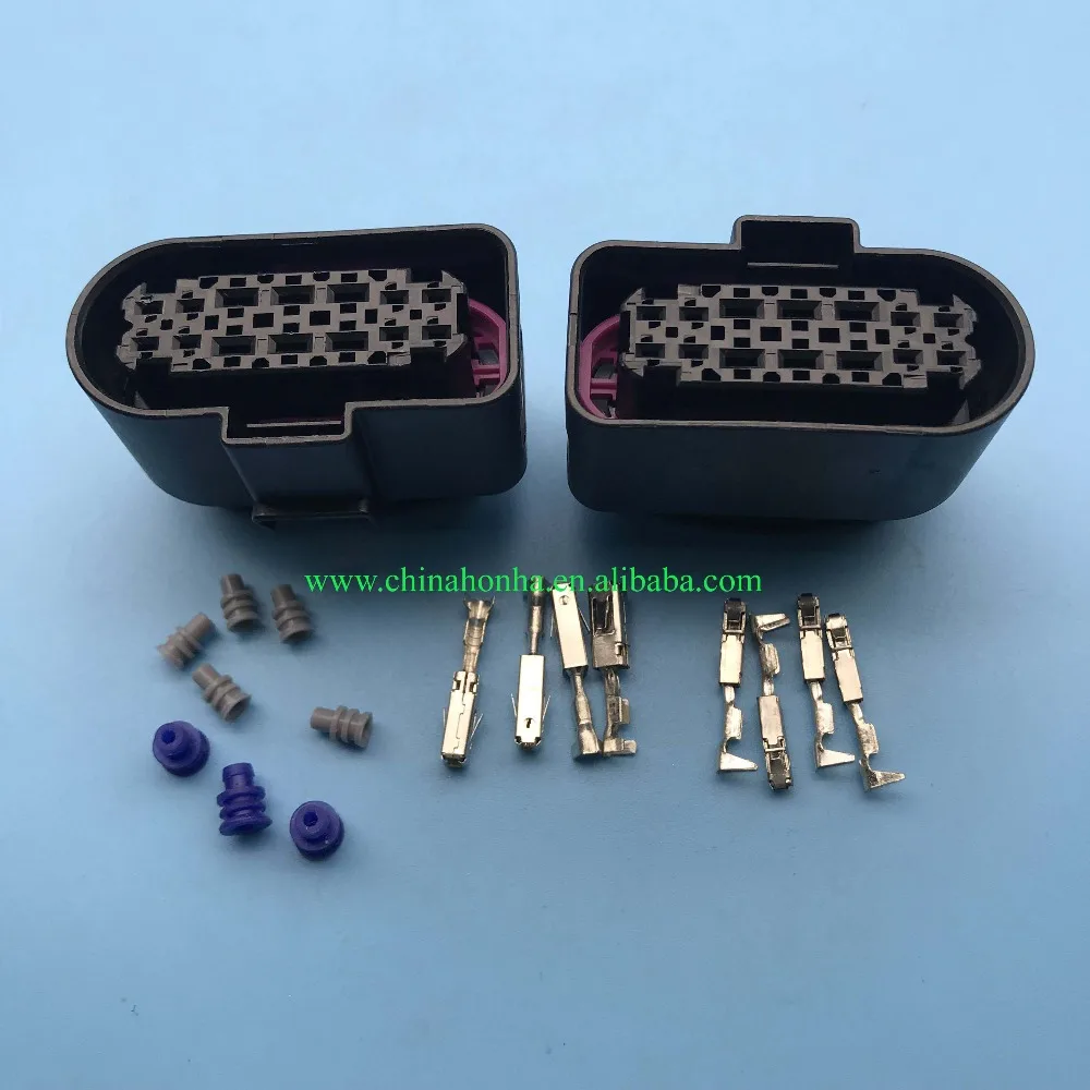 3C0973737 14-Pin LED light lamp wire socket automotive waterproof connector female 1.5/2.8 Wiring Housing Xenon Headlight Plug
3C0973737 14-Pin LED light lamp wire socket automotive waterproof connector female 1.5/2.8 Wiring Housing Xenon Headlight Plug
