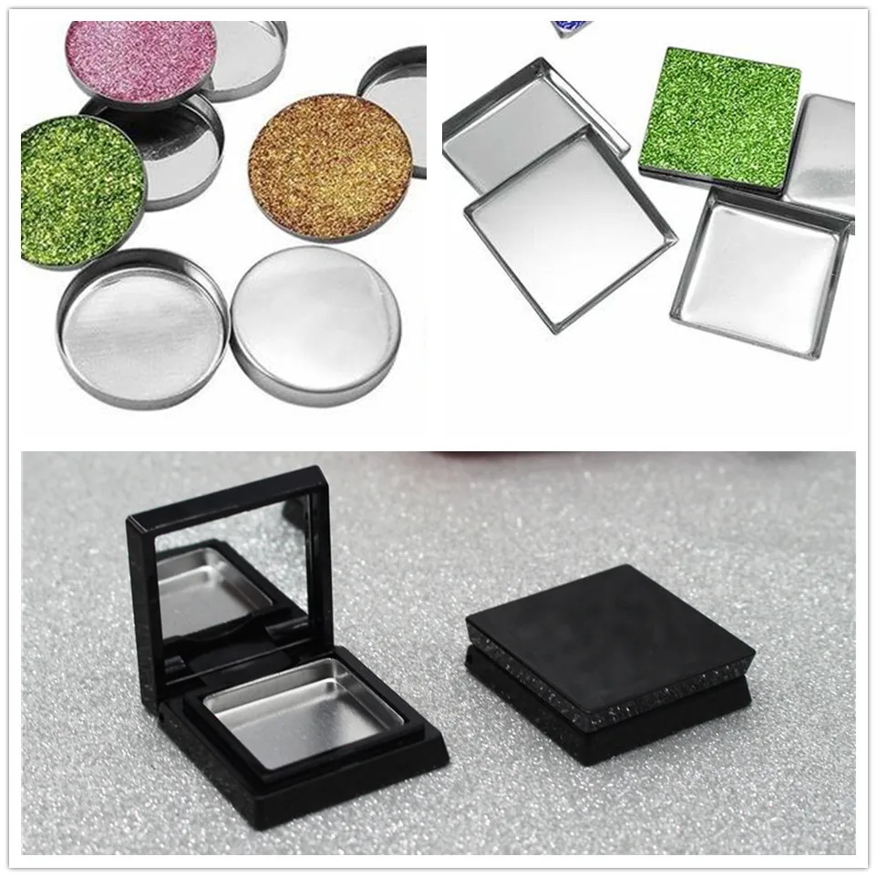 50pcs Square Round Empty Metal Pans Tins Eyeshadow Palette Magnetic Makeup Palette Blush Lipstick Eyeshadow Refillable Tins
50pcs Square Round Empty Metal Pans Tins Eyeshadow Palette Magnetic Makeup Palette Blush Lipstick Eyeshadow Refillable Tins
