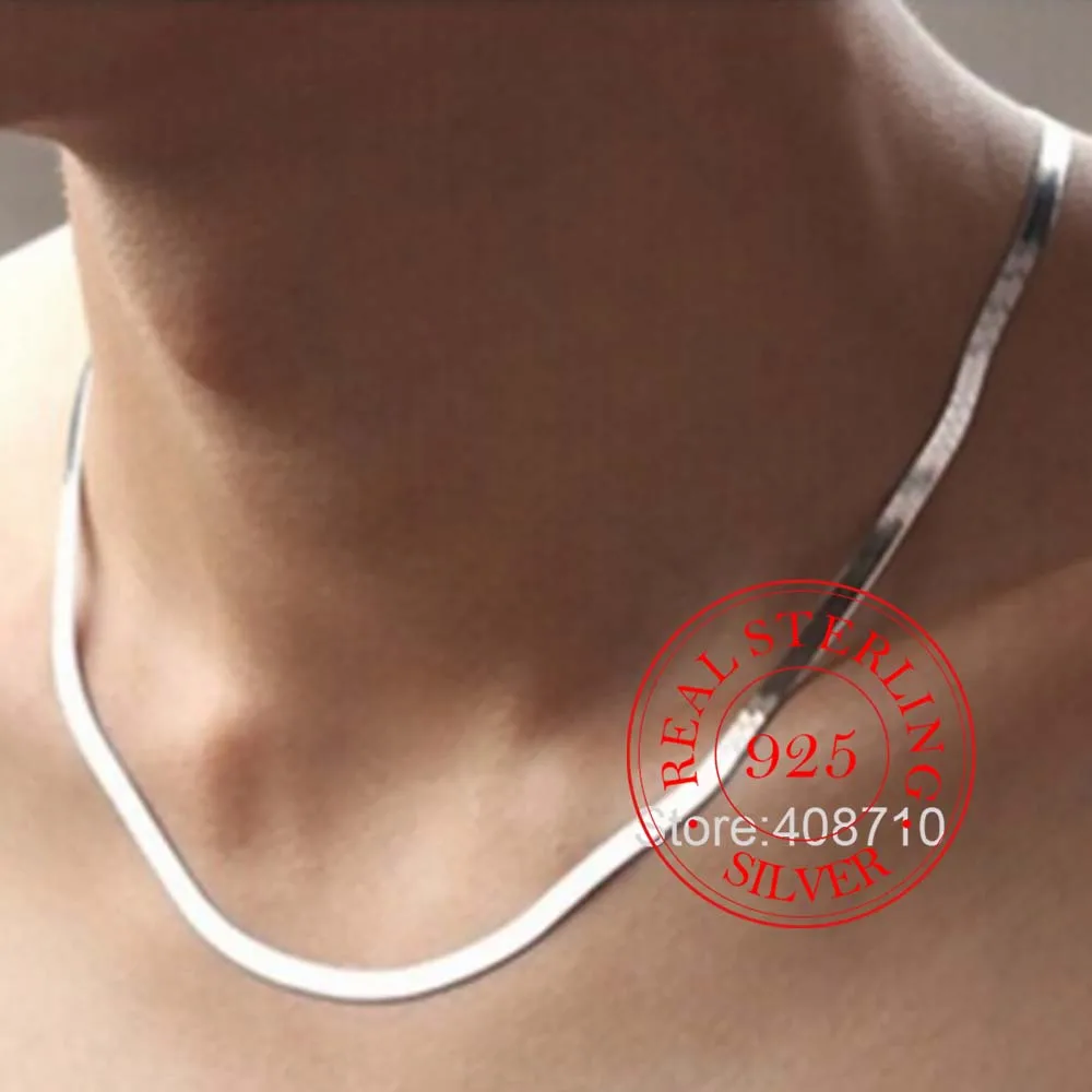 Wholesale European Fashion Woman Man Party Wedding Gift Silver Blade Chain 925 Sterling Silver Chain Necklace
Wholesale European Fashion Woman Man Party Wedding Gift Silver Blade Chain 925 Sterling Silver Chain Necklace