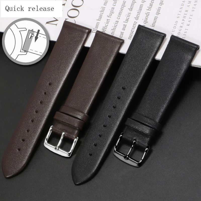 Yopo Ultrathin Leather watchband 20 22mm black brown blue strap for Samsung Gear Sport S4 S3 S2 smart sport watch Quick release
Yopo Ultrathin Leather watchband 20 22mm black brown blue strap for Samsung Gear Sport S4 S3 S2 smart sport watch Quick release