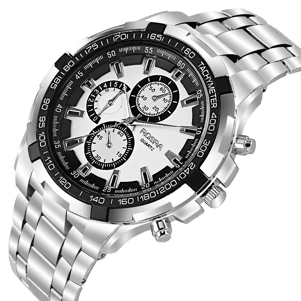 Hot Sale Rosra Watch Men Sports Watches 3 Decorative Dial Quartz Wristwatches Stainless Steel Men's Watches Relogio Masculino
Hot Sale Rosra Watch Men Sports Watches 3 Decorative Dial Quartz Wristwatches Stainless Steel Men's Watches Relogio Masculino