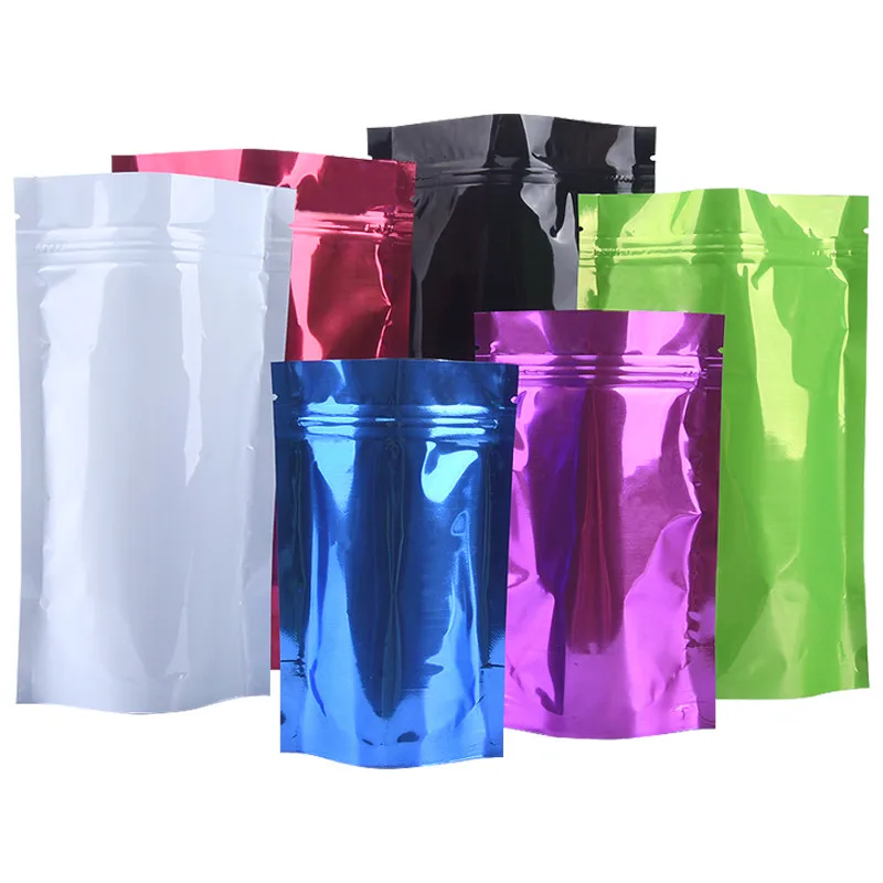 1000Pcs/Lot 8 Size Colored Stand Up Aluminum foil Zip Lock Bag Aluminum Foil Standing Pouches,Food Storage Bags wholesale
1000Pcs/Lot 8 Size Colored Stand Up Aluminum foil Zip Lock Bag Aluminum Foil Standing Pouches,Food Storage Bags wholesale