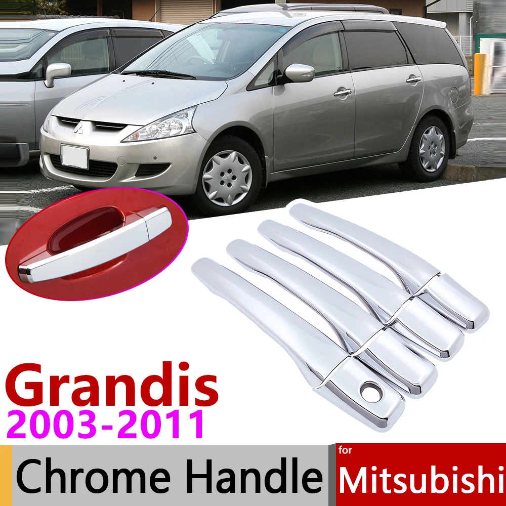 for Mitsubishi Grandis 2003~2011 Chrome Door Handle Cover Car Accessories Stickers Trim Set 2004 2005 2006 2007 2008 2009 2010
for Mitsubishi Grandis 2003~2011 Chrome Door Handle Cover Car Accessories Stickers Trim Set 2004 2005 2006 2007 2008 2009 2010